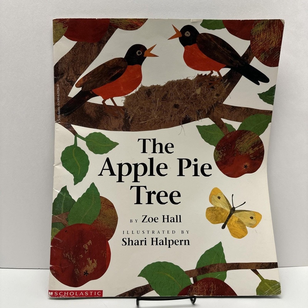 The Apple Pie Tree Big Book Zoe Hall Scholastic 18" X 15" Vintage 1998